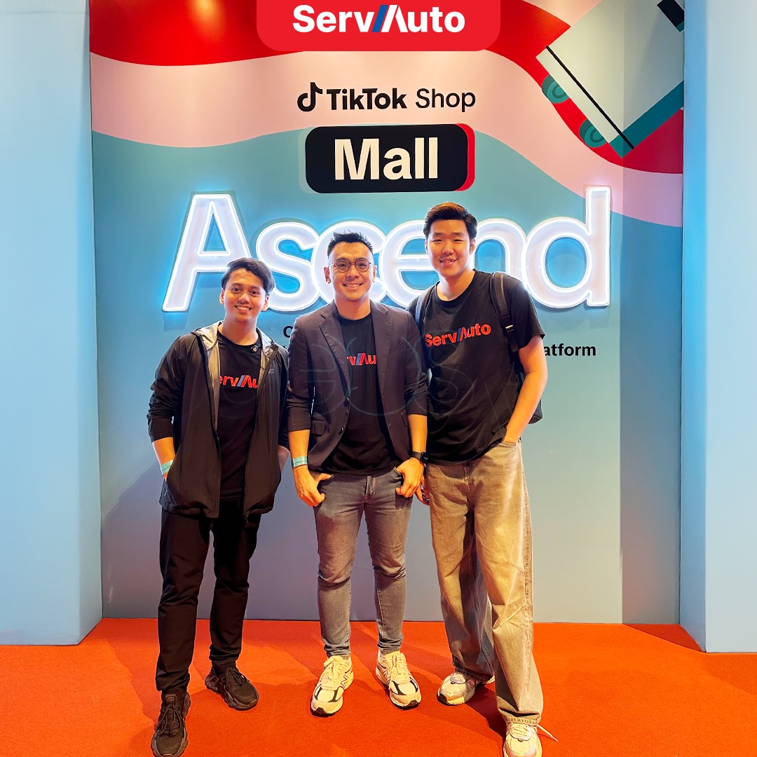 ServAuto team at TikTok Shop Mall Ascend event